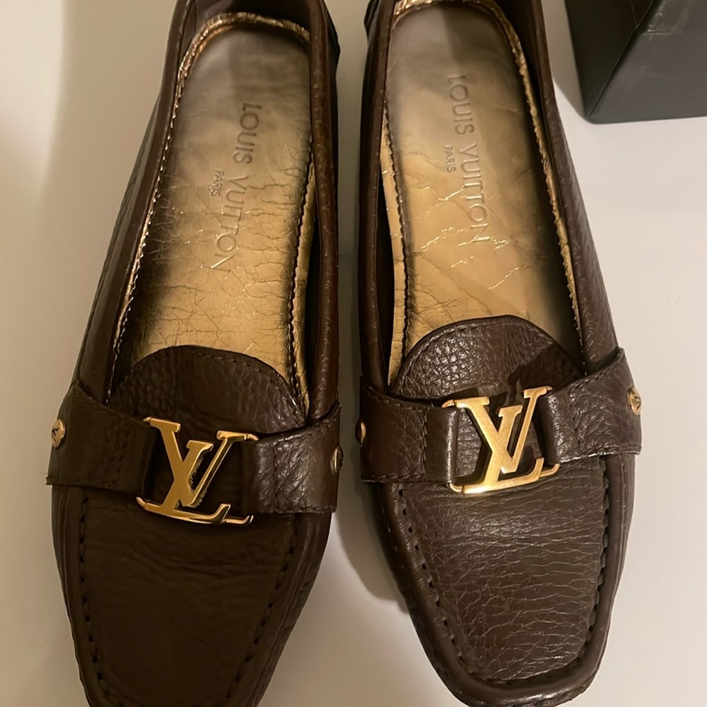 AUTHENTIC LOIUS VUITTON LOAFERS!!